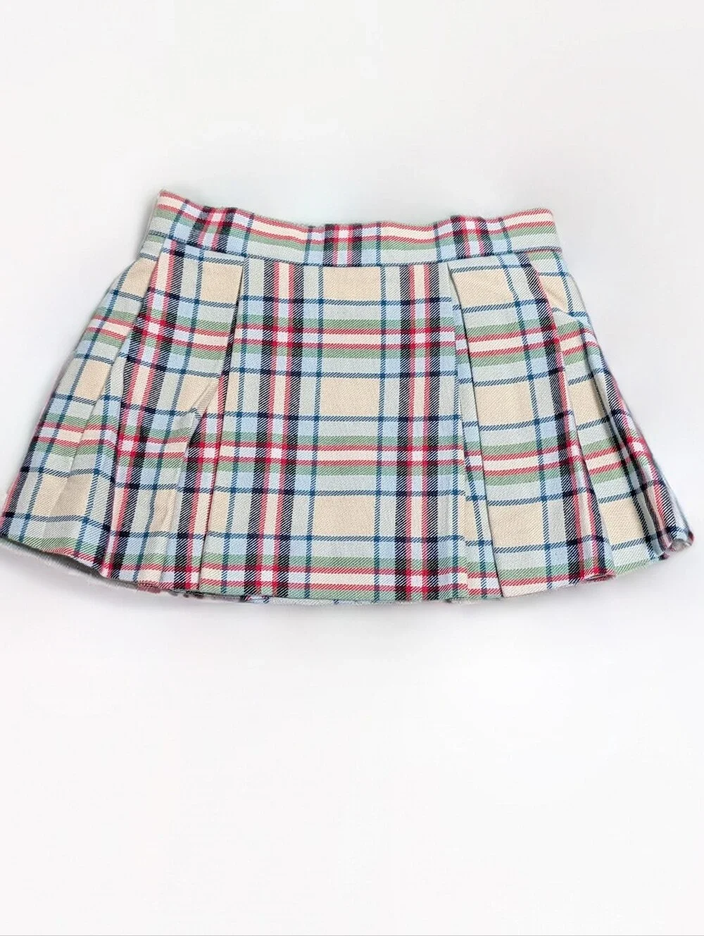 TBBC The Beaufort Bonnet Company Parson Pleated Plaid Skirt Ardmore Pier 4T